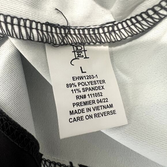 Ed Hardy Gray White Skull Knife Logo Cropped Tank Top size L NEW Tags Racerback - Picture 7 of 8
